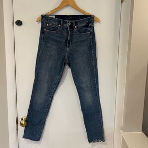GAP Dark Blue Ankle Jeans